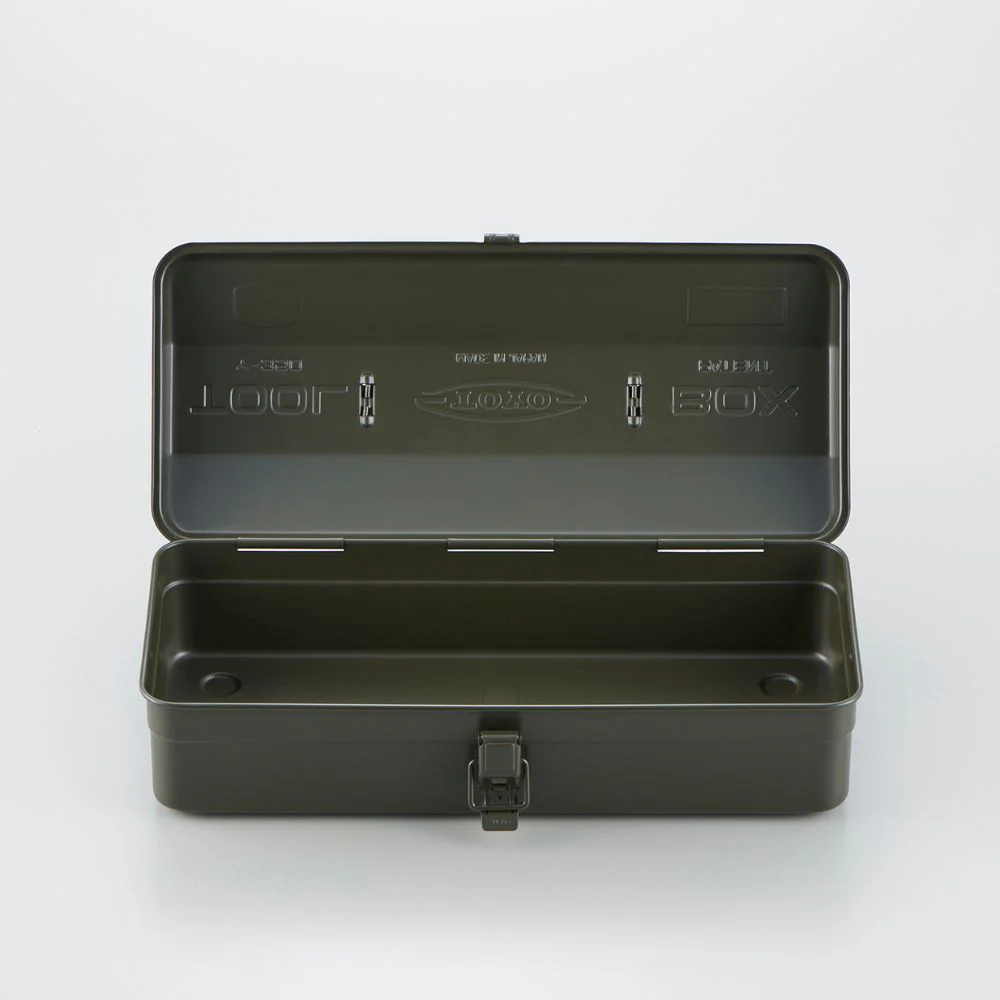 Toyo Steel Y-350 Tool Storage Box Moss Green Metal Saklama Kutusu