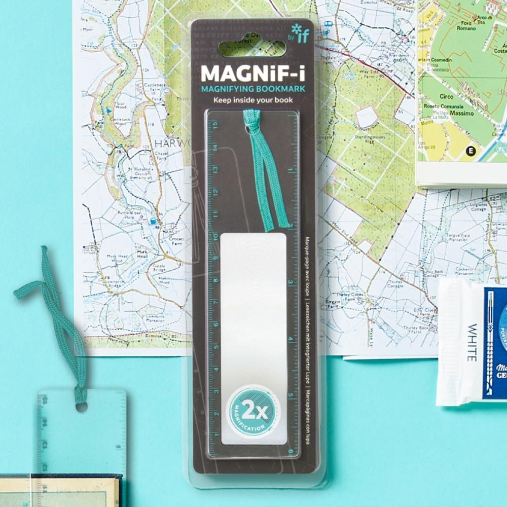 IF Magnif-i Magnifying Bookmark Büyüteç Kitap Ayracı