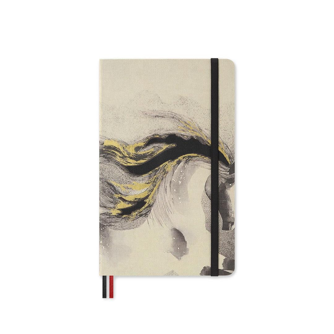 Moleskine Year of the Horse Limited Edition Sert Kapak Çizgili Defter Krem