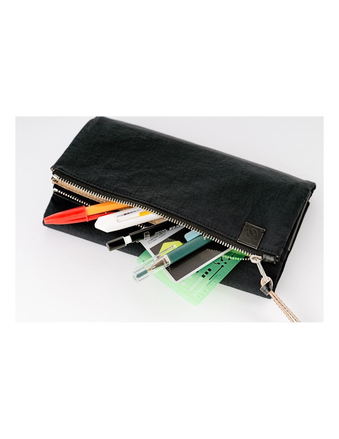 Hobonichi Techo Weeks Cover - Tragen Black Defter Kılıfı