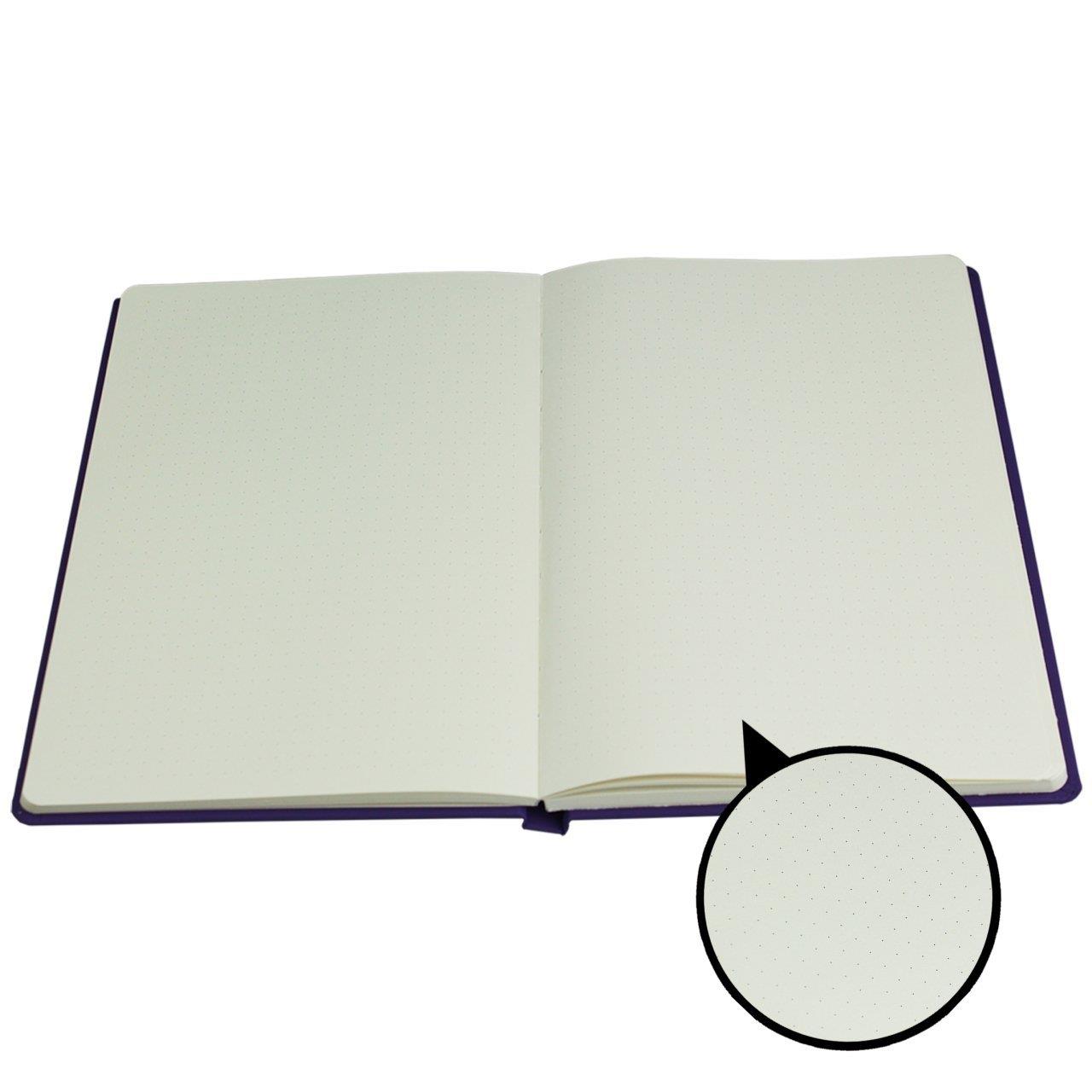 Pulko Noktalı 110 gr Defter Antrasit