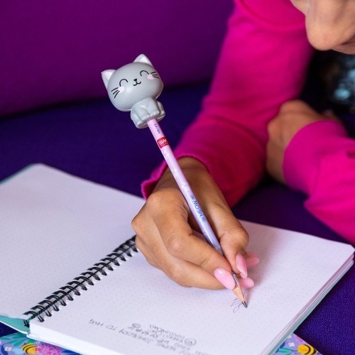 Legami Squeezies - Squishy Figürlü Kurşun Kalem - Kedicik PSQ0002 