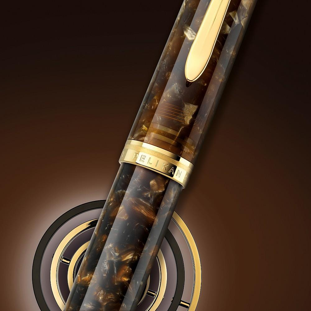 Pelikan Souveran M1000 Renaissance Brown Dolma Kalem EF Uç