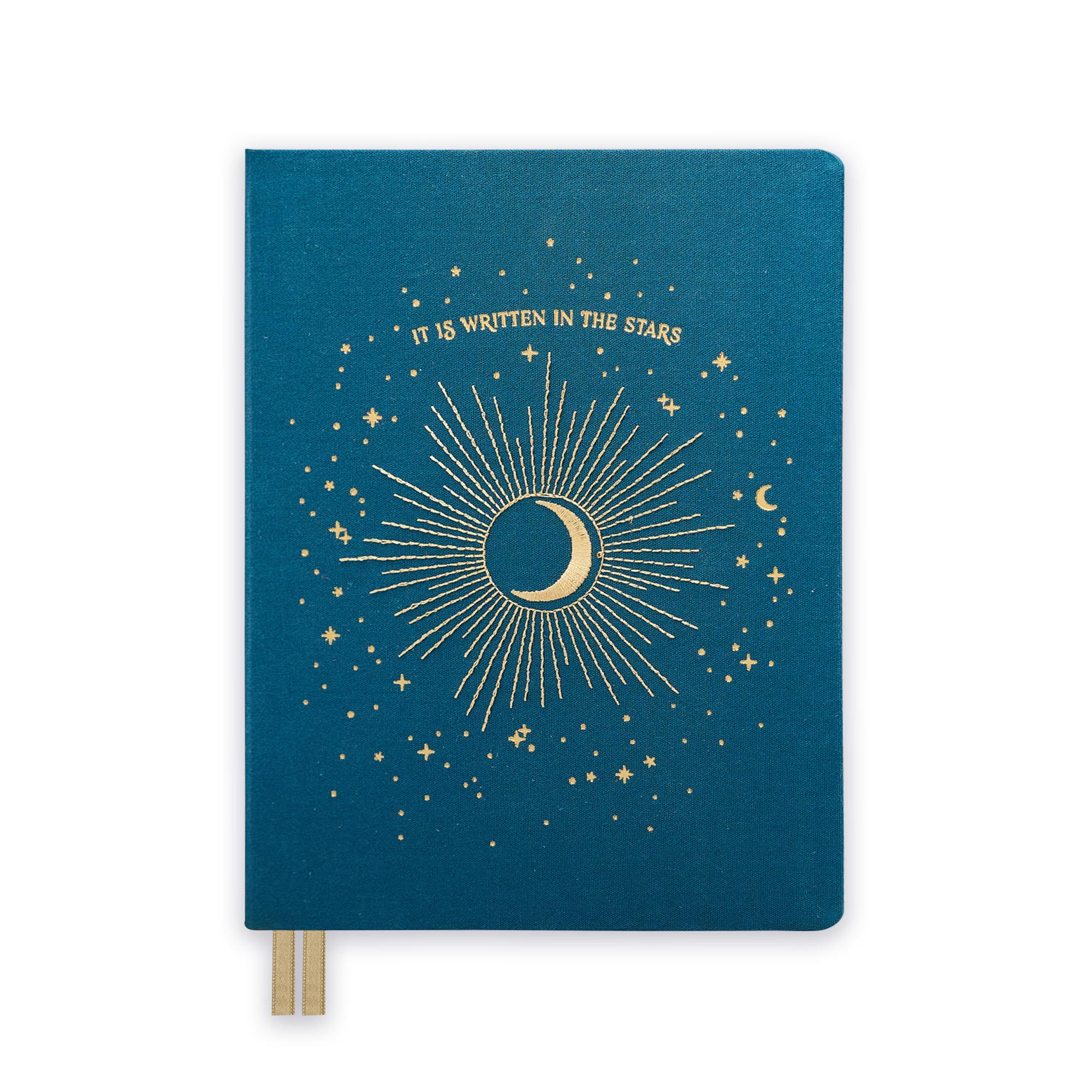 EPISODE CELESTIAL VERDIGRIS EMBROIDERED XL NOTEBOOK