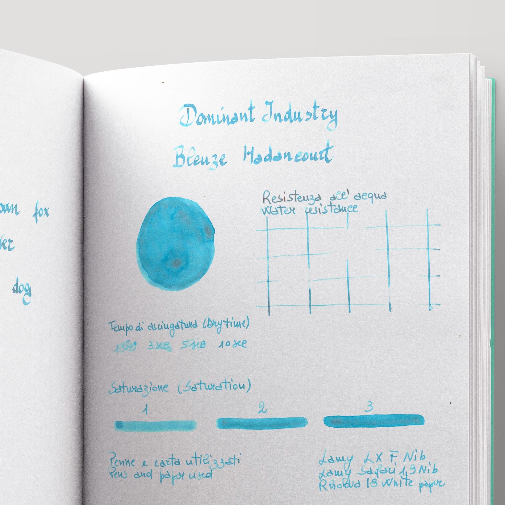 Dominant Industry Pearl Şişe Mürekkep Bleuze Hadancourt