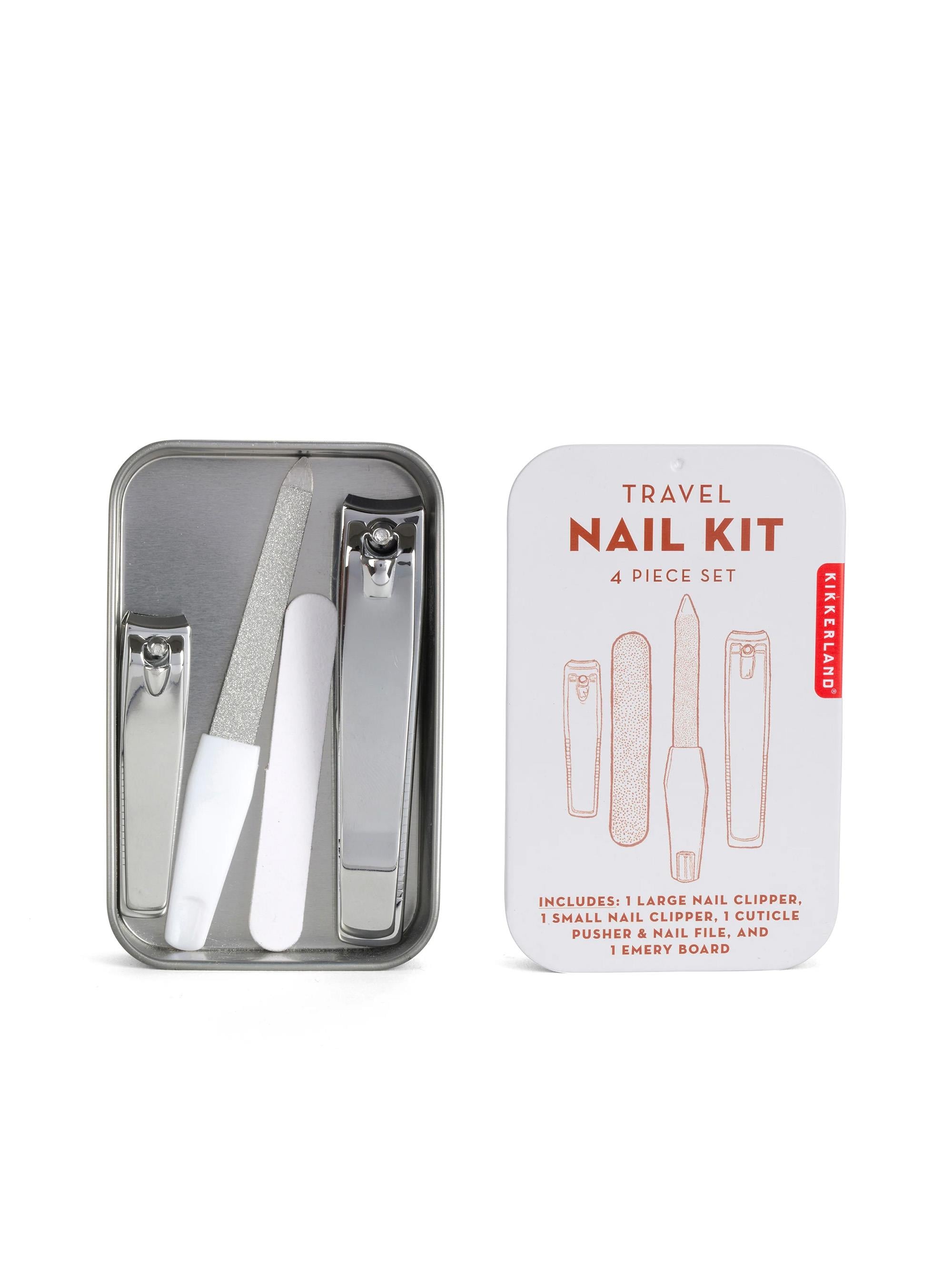 Kikkerland Travel Nail Kit Manikür Seti