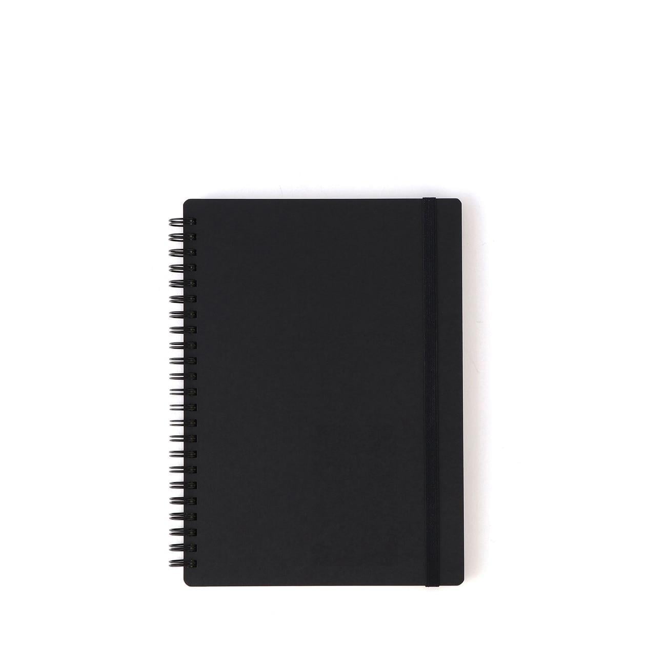 Muji High Quality Paper Telli Siyah A5 Çizgili Defter