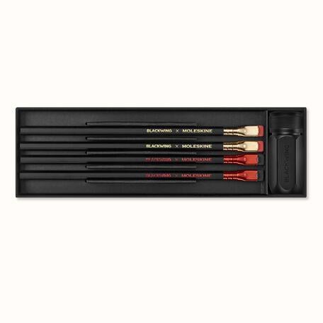 Blackwing X Moleskine Limited Edition Kalem ve Kalemtraş Seti