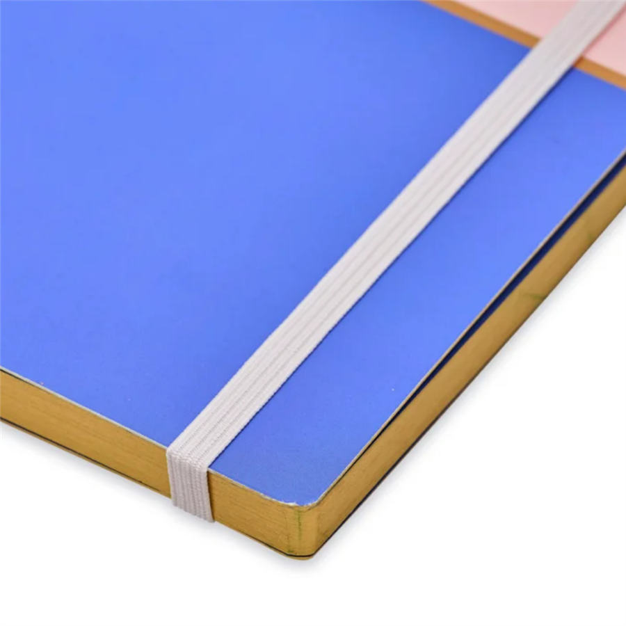 Episode Colorblock Duo Blush Denim A5 Perfect Bound Defter