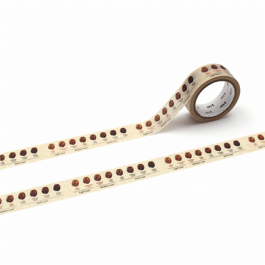 Kamo-i Masking Washi Tape 15mm×5m Coffee Roast
