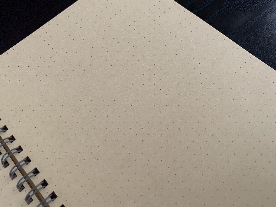 Muji Kraft Paper Monthly Planner Tarihsiz Ajanda