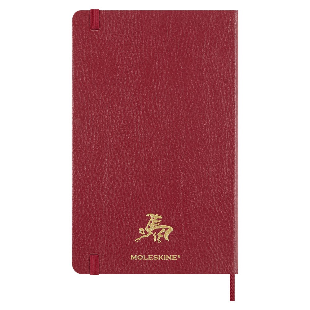 Moleskine Year of the Horse Vegea Fire Red Gift Box Sert Kapak 13x21 Çizgili Defter