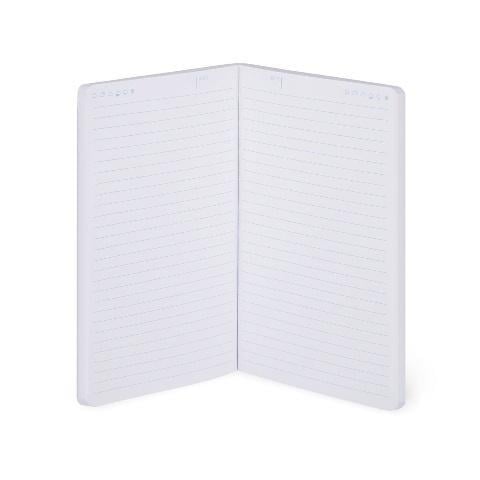 Legami Genius 120 gr. Beyaz Kağıt Çizgili Defter