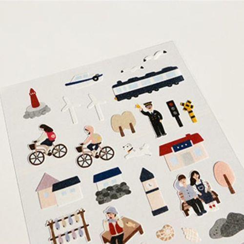 Suatelier Deco Sticker Ocean Village