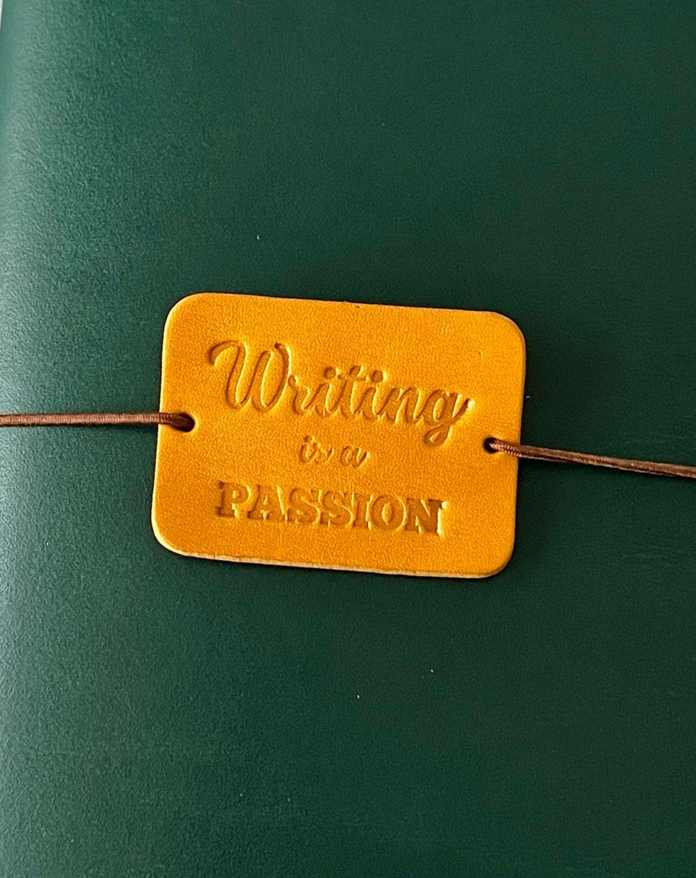 Aegean  Leather Deri Defter Lastiği Sarı