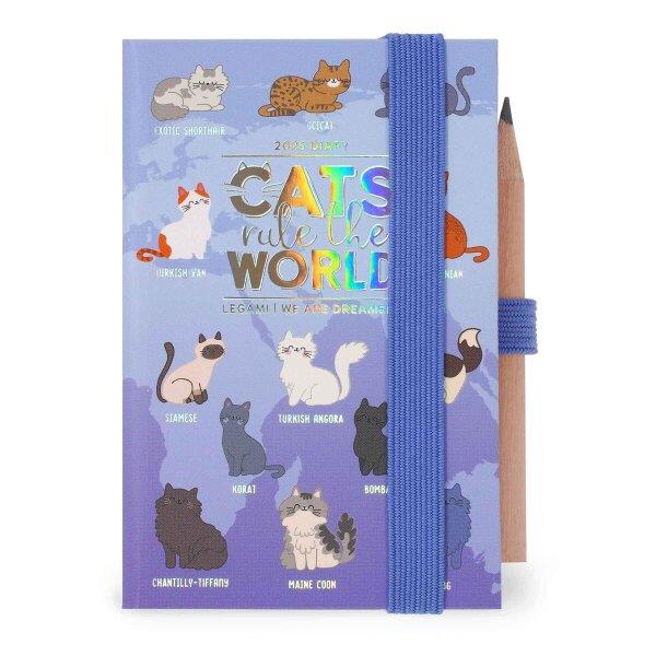 Legami Mini Agenda/Planner 2025  Ajanda Kitty