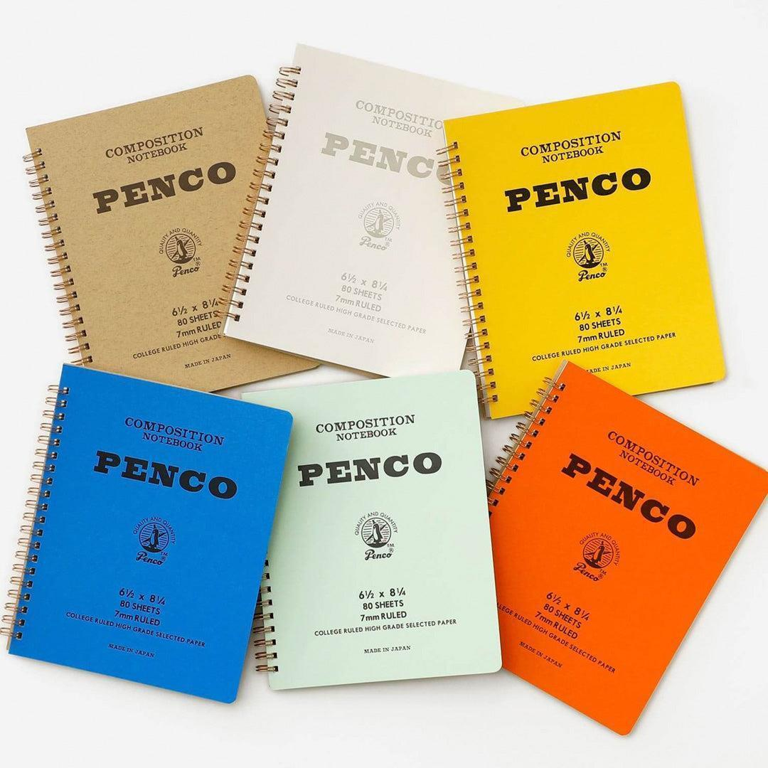 Penco Coil Composition Notebook White A5 Çizgili Telli Defter