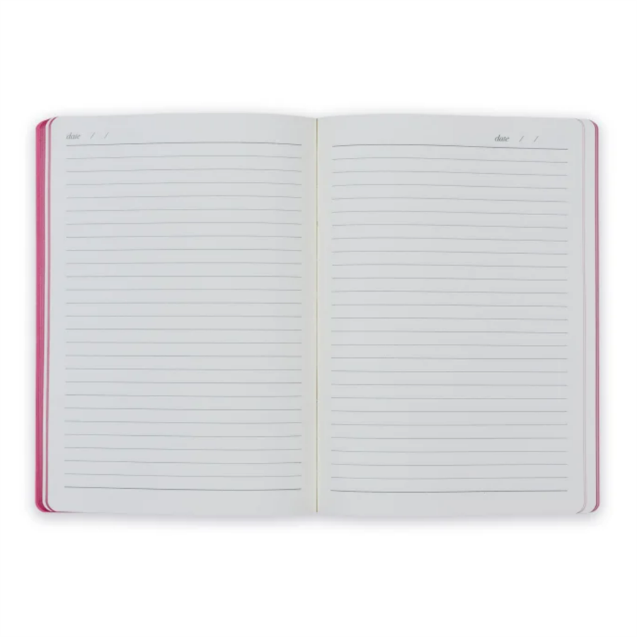 Episode Colourblock Uno Peony Pink A5 Perfect Bound Defter