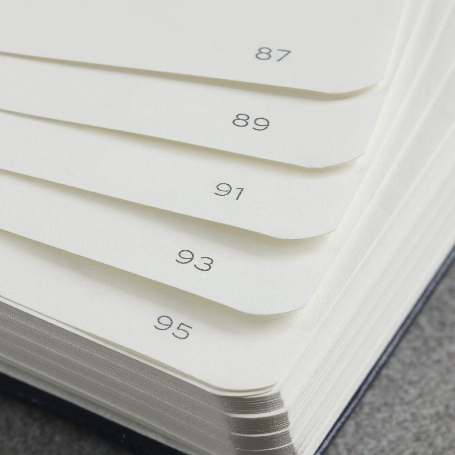 Leuchtturm1917 2025 Colors Orta Boy (A5), Sert Kapak, 251 Sayfa, Çizgisiz Defter Spring Leaf 372192