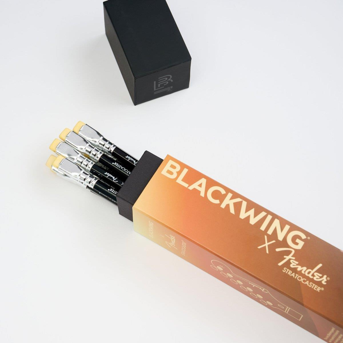Palomino Blackwing  x Fender Stratocaster Limited Edition Balanced Ahşap Kurşun Kalem 12'l Set