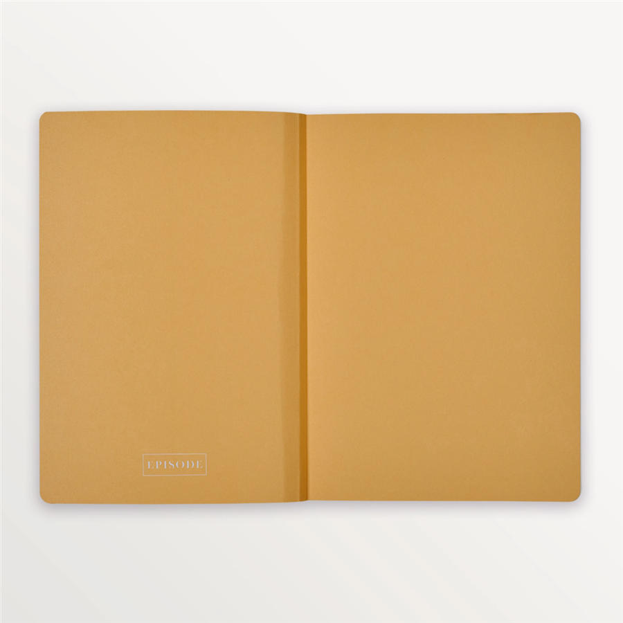 Episode Colourblock Uno Topaz Yellow A5 Perfect Bound Defter