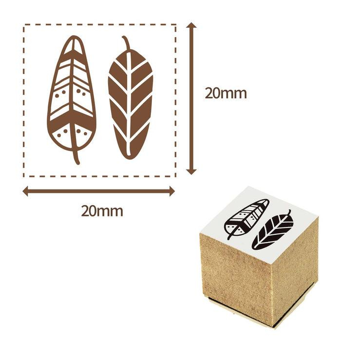 Syachihata Craft stamp, Western pattern, Vol.2 20 x 20mm 026