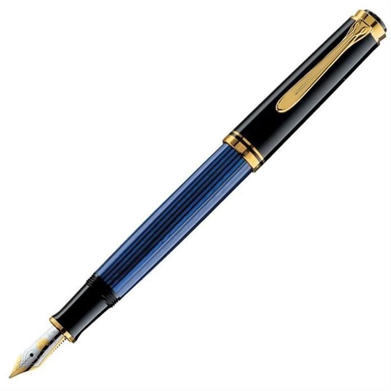 Pelikan Souveran Series M400 Blue Black Dolma Kalem EF Uç