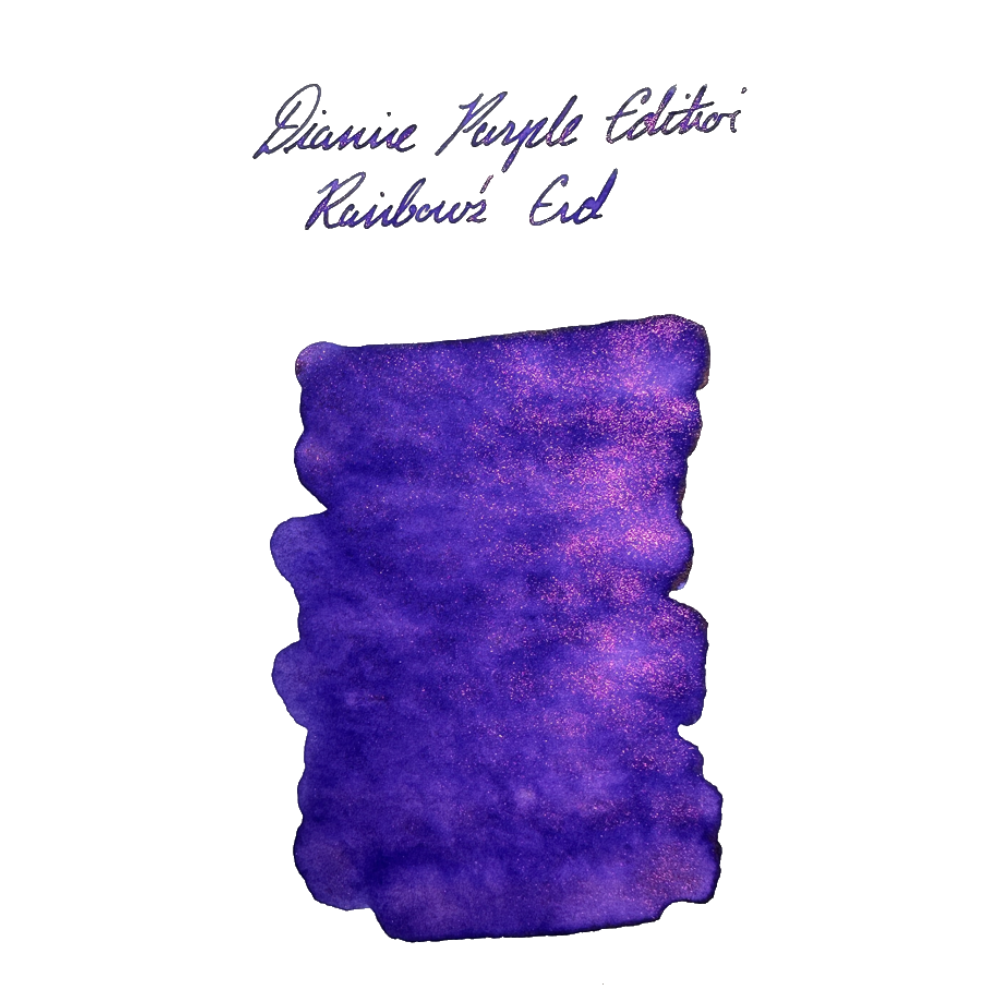 Diamine Inkvent Purple Collection Şişe Mürekkep 50ml Rainbows End