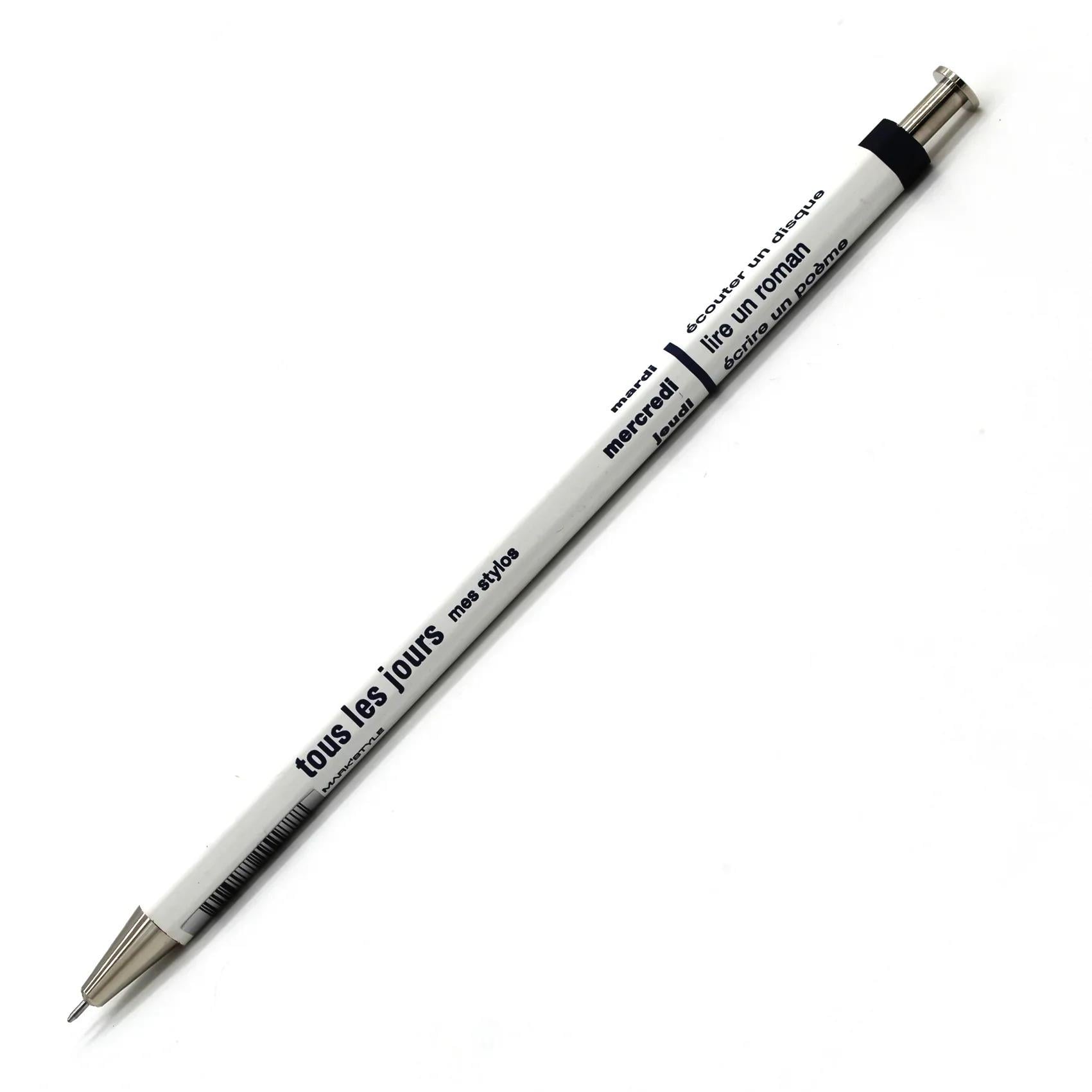 Mark's Tokyo Edge Days Tükenmez Kalem DAY-BP1-WH White