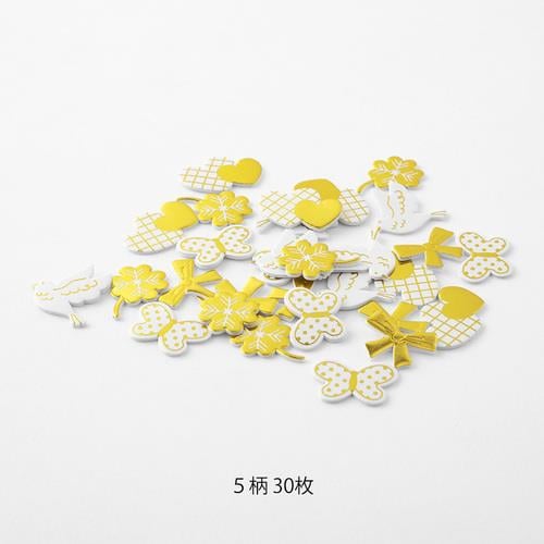 Midori sticker seal PCM decoration foil happy motif pattern