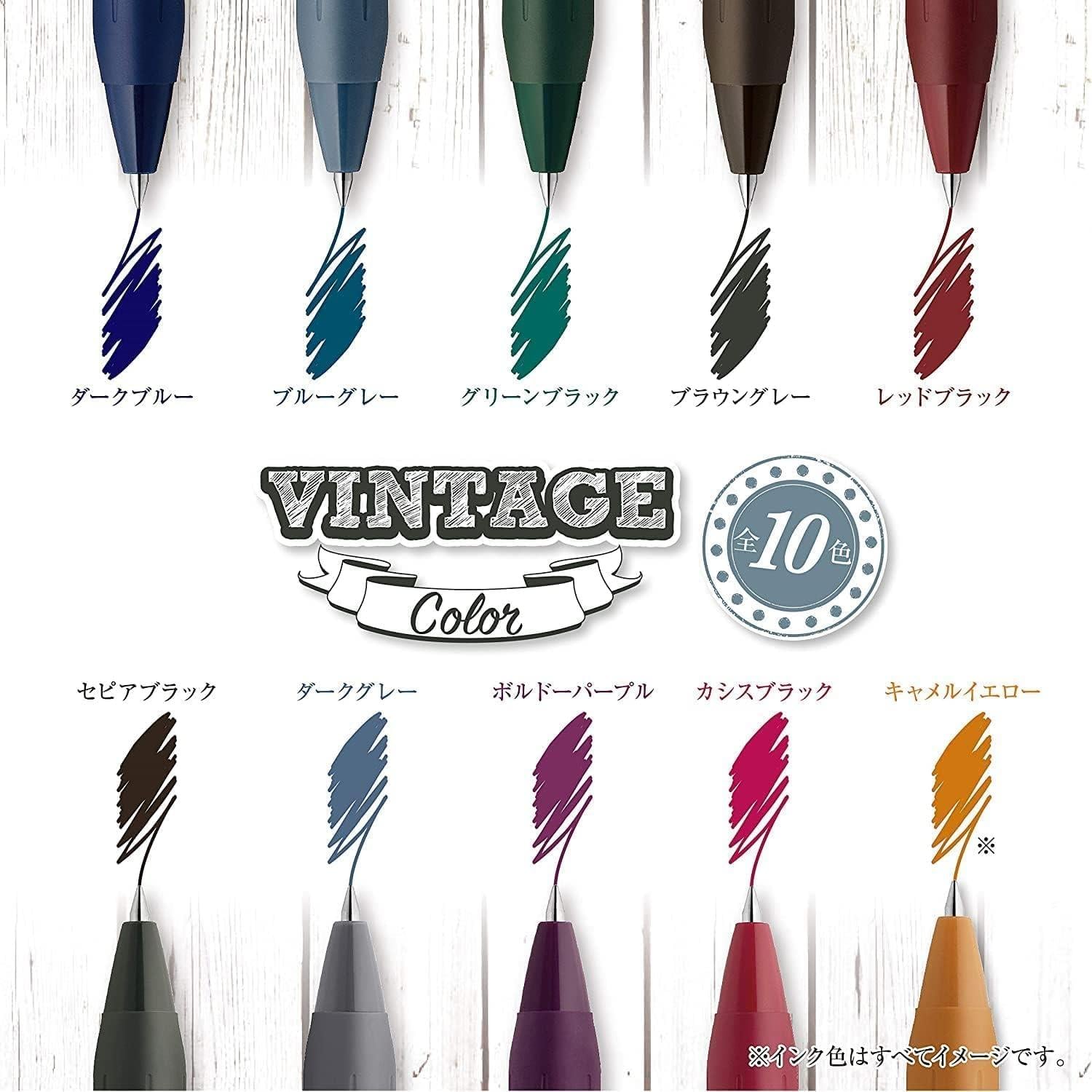 Zebra Sarasa Vintage Jel Kalem Seti 0.5 mm -  SET 2 