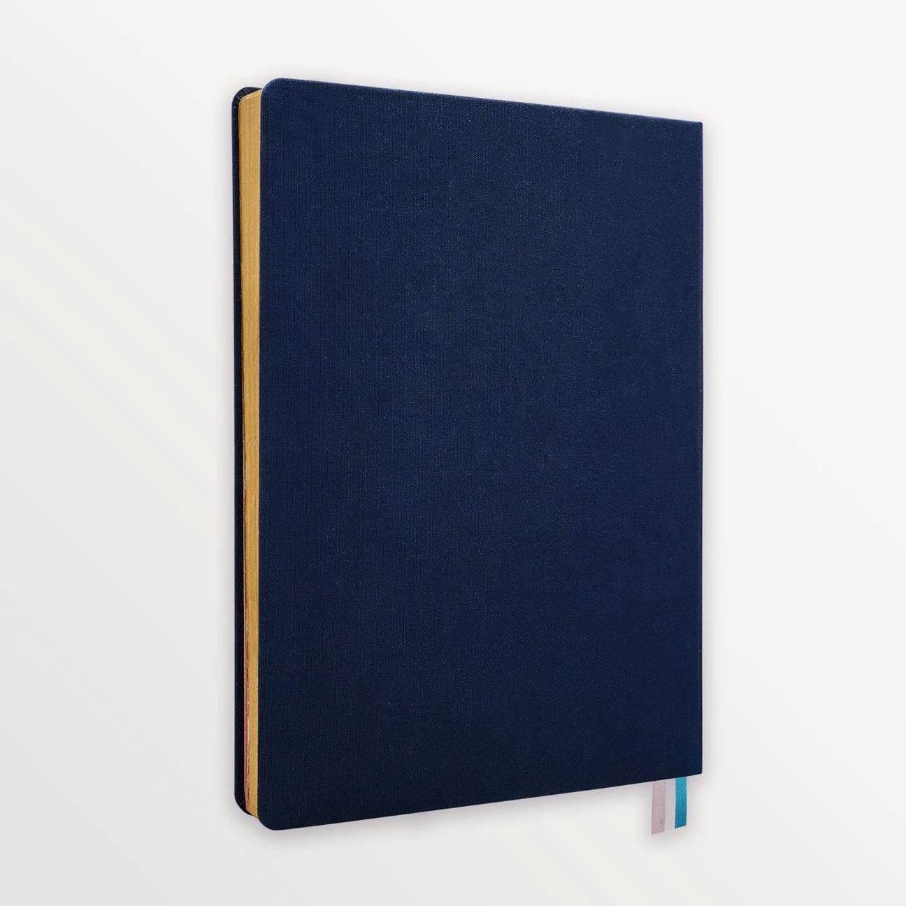 EPISODE NAVY FOLK EMBROIDERED XL NOTEBOOK