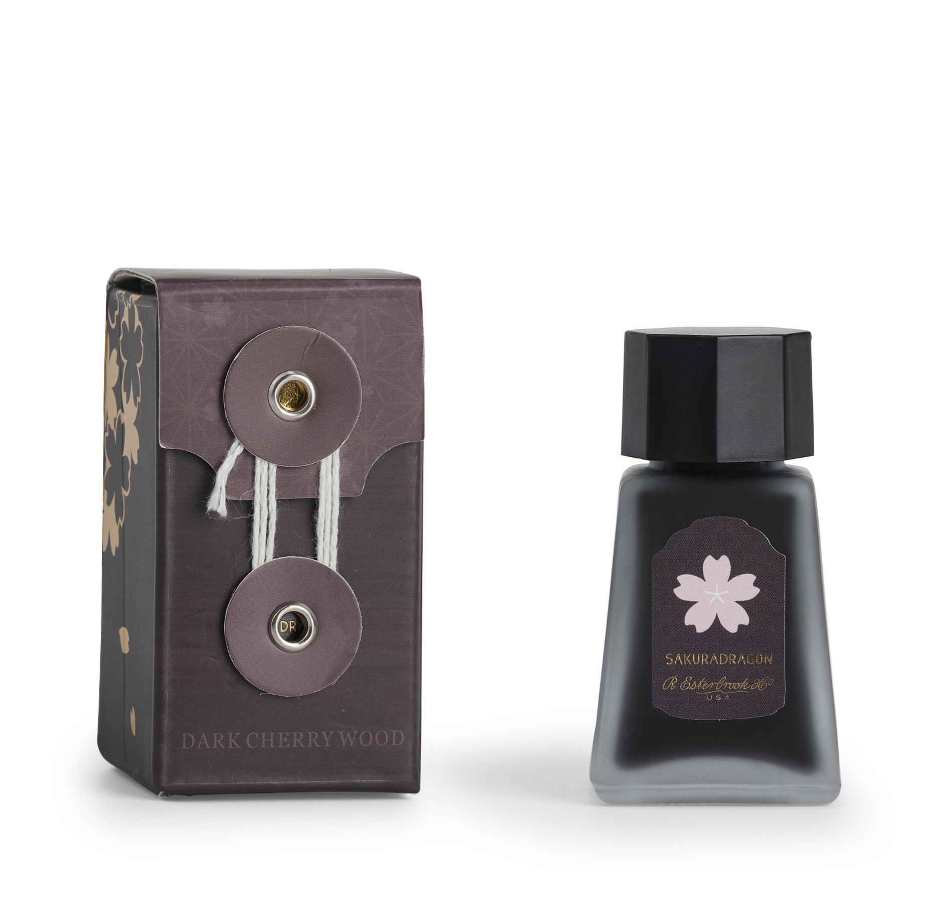 Esterbrook Sakura Dragon Şişe Mürekkep Dark Cherry Wood Ink