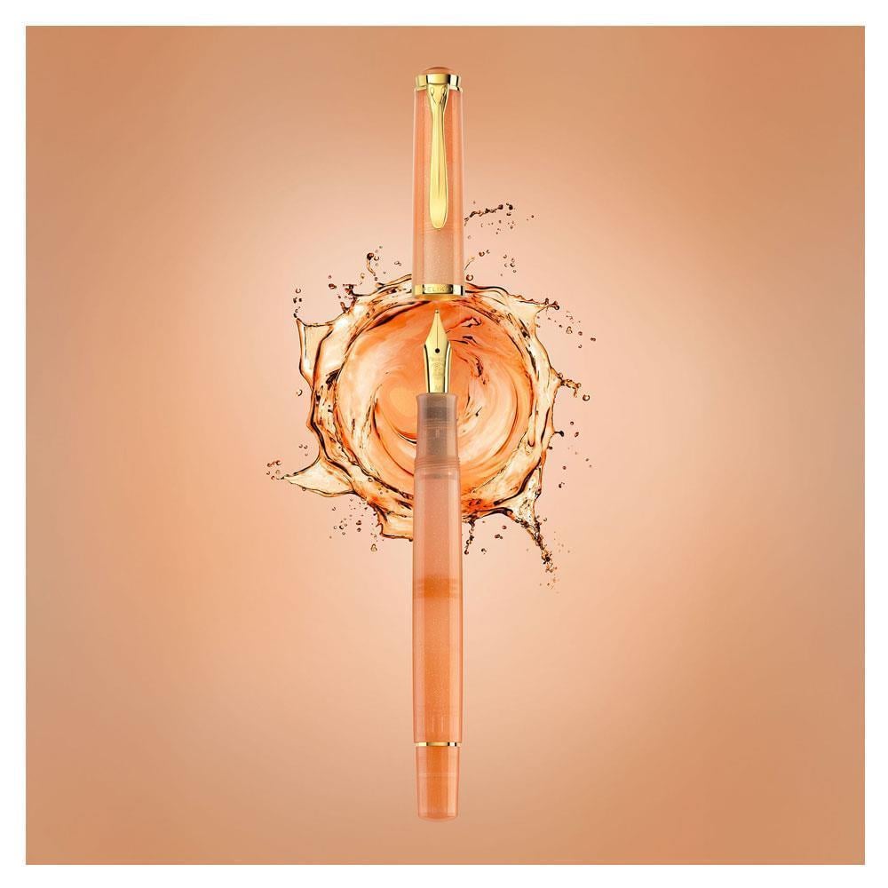 Pelikan Classic M200 Dolma Kalem Seti Apricot Achat EF Uç