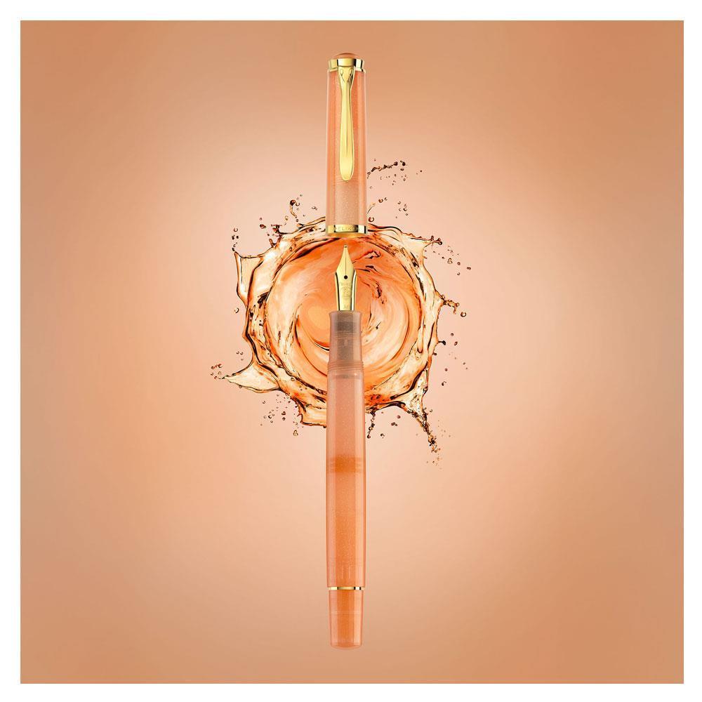 Pelikan Classic M200 Dolma Kalem Seti Apricot Achat EF Uç