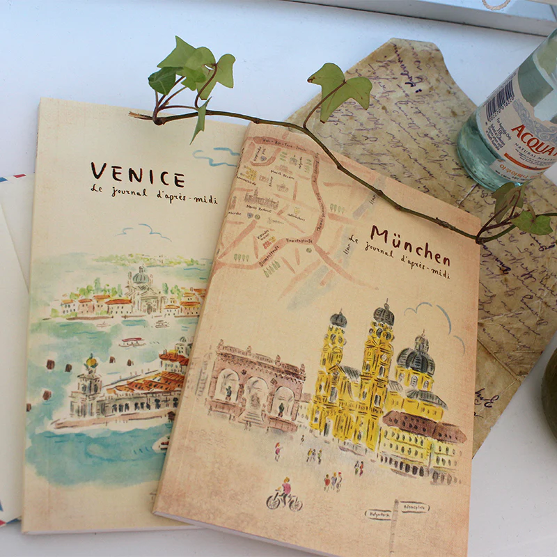 Pansy Daisy L'après Travel Journal Seyahat Günlüğü Defteri - Venice