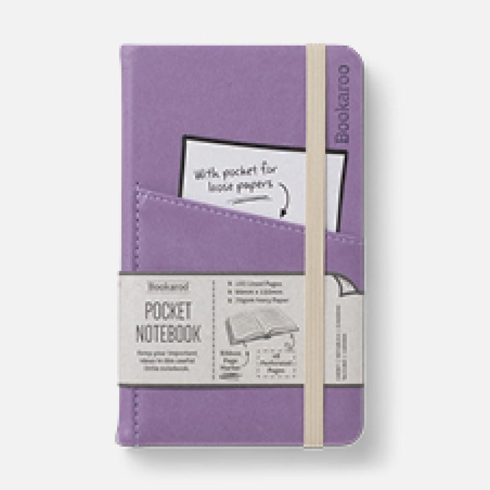 IF V & A Bookaroo Journal Pocket A6 Çizgili Defter  Aubergine