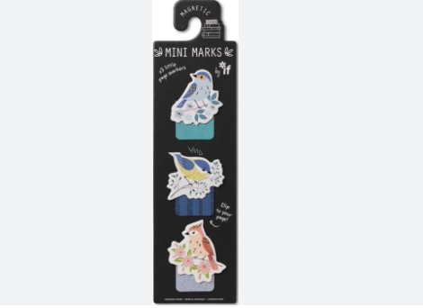 İf Mini Marks Manyetik Mini Kitap Ayracı 3'lü Birds