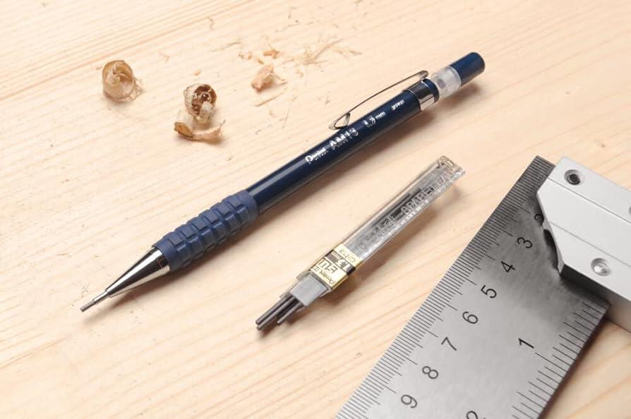 Pentel AM13-C Navy 1.3 mm Mekanik Uçlu Çizim ve Sınav Kalemi