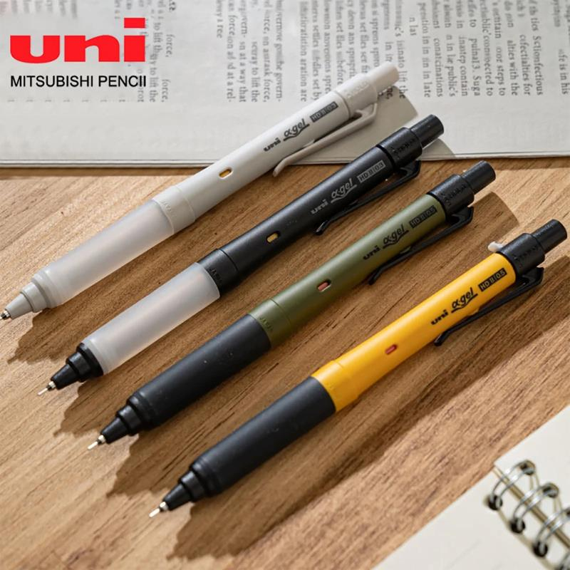 Uni Ball  Alpha Gel Switch Mekanik Uçlu Kalem- 0.5 mm Yellow