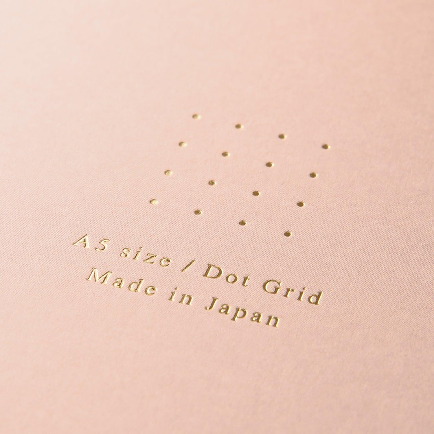 Midori Ring Notebook A5 Color Dotted Noktalı Defter Pink