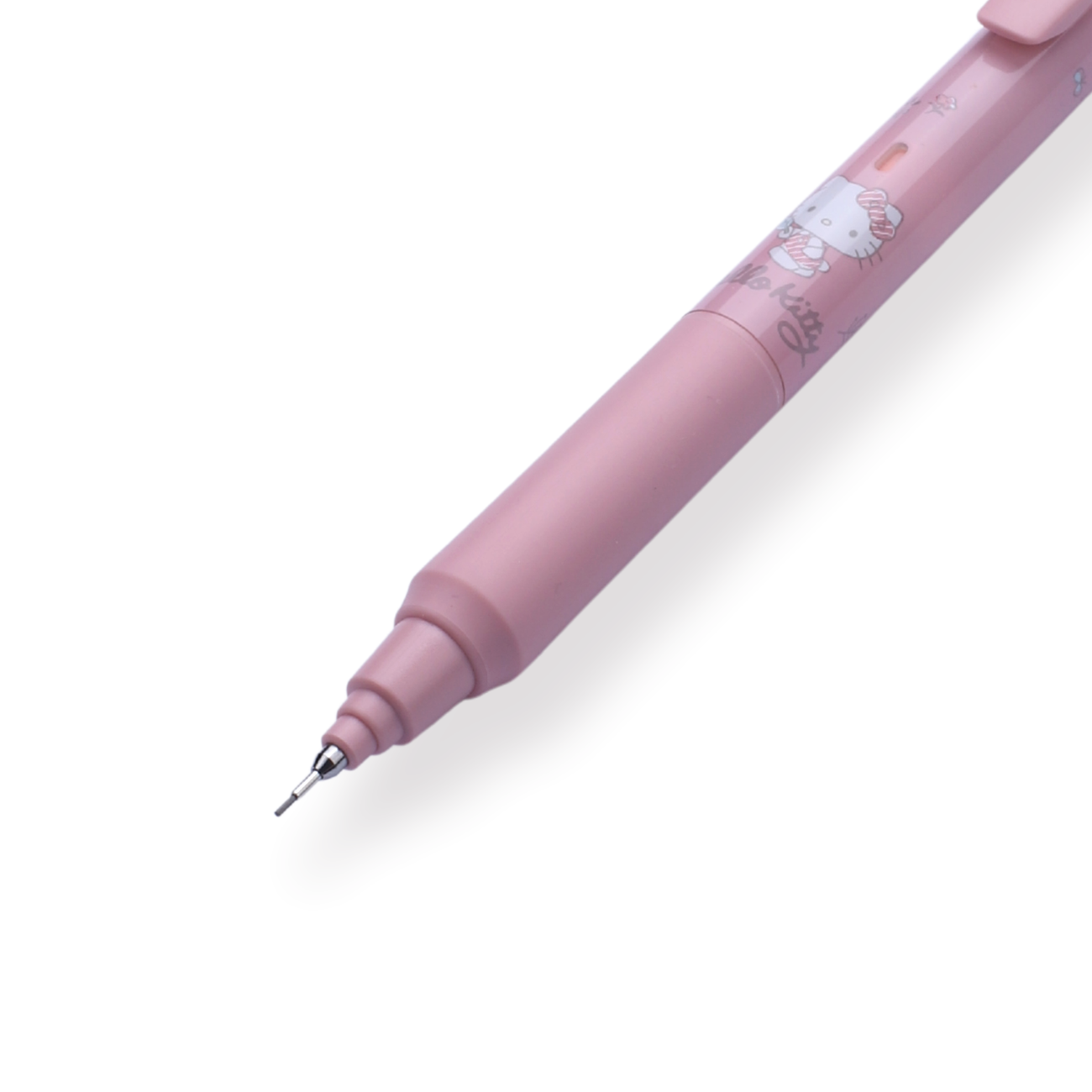  Click to expand Uni Kuru Toga x Sanrio KS Mechanical Pencil - 0.5 mm - Hello Kitty 