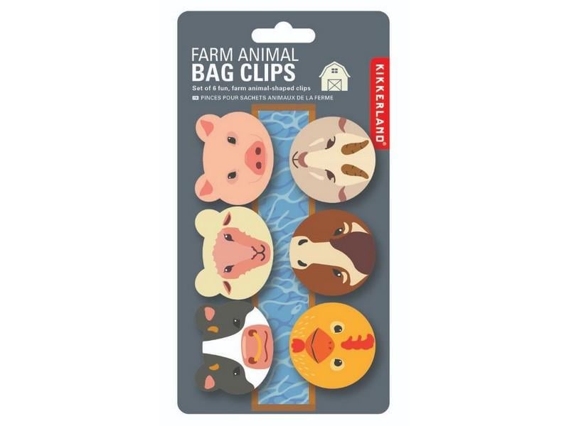 Kikkerland  Farm Animal Klips Seti
