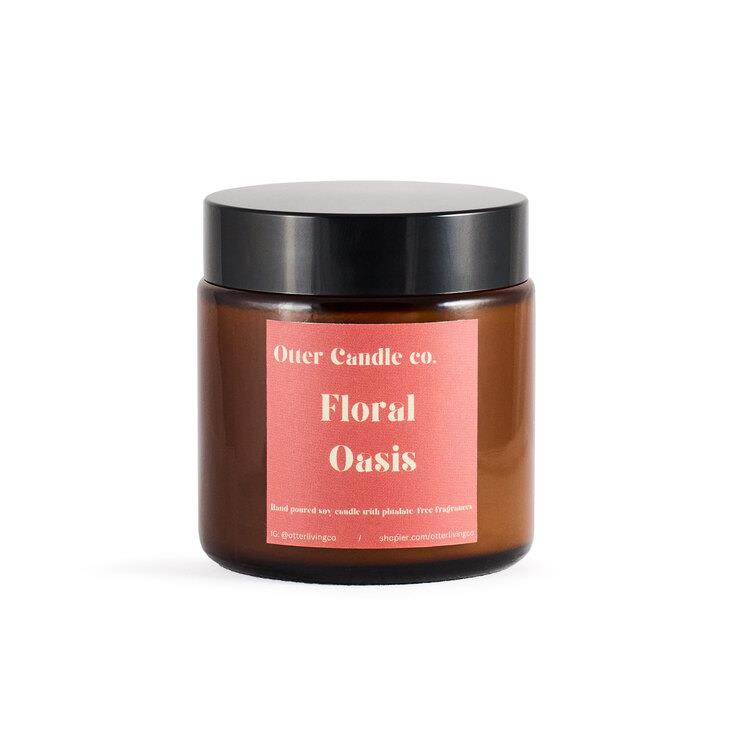 Otter Candle Floral Oasis Mum 100 ml