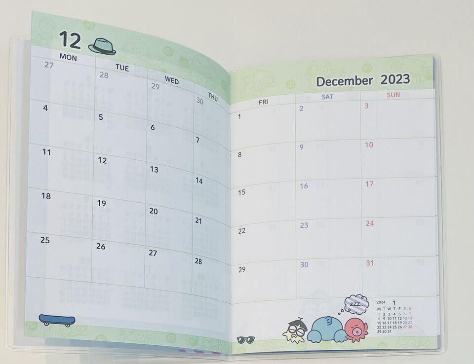 Hangdoyon 2024 A6 Planner Schedule Book 
