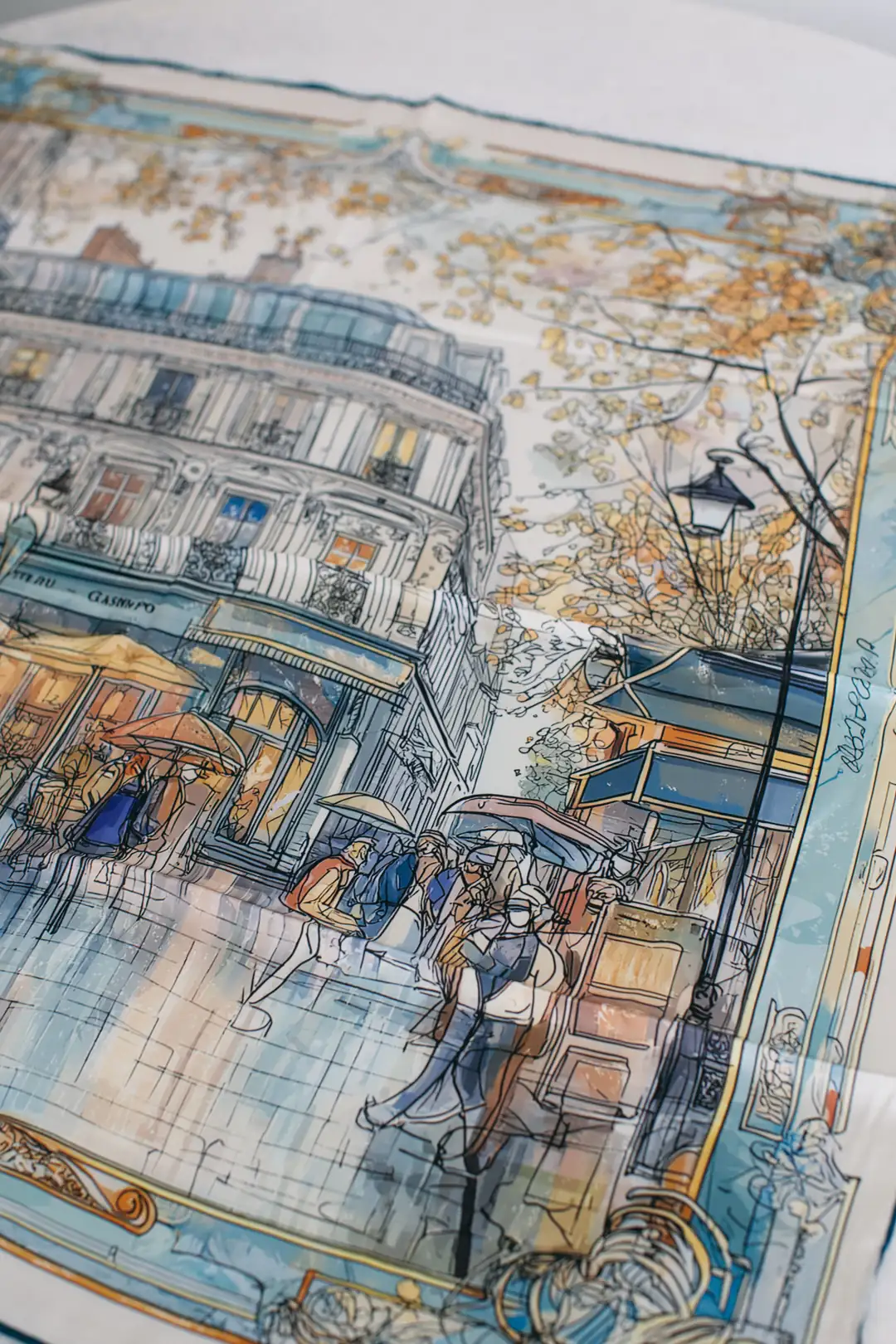 Saint-Germain İpek Fular