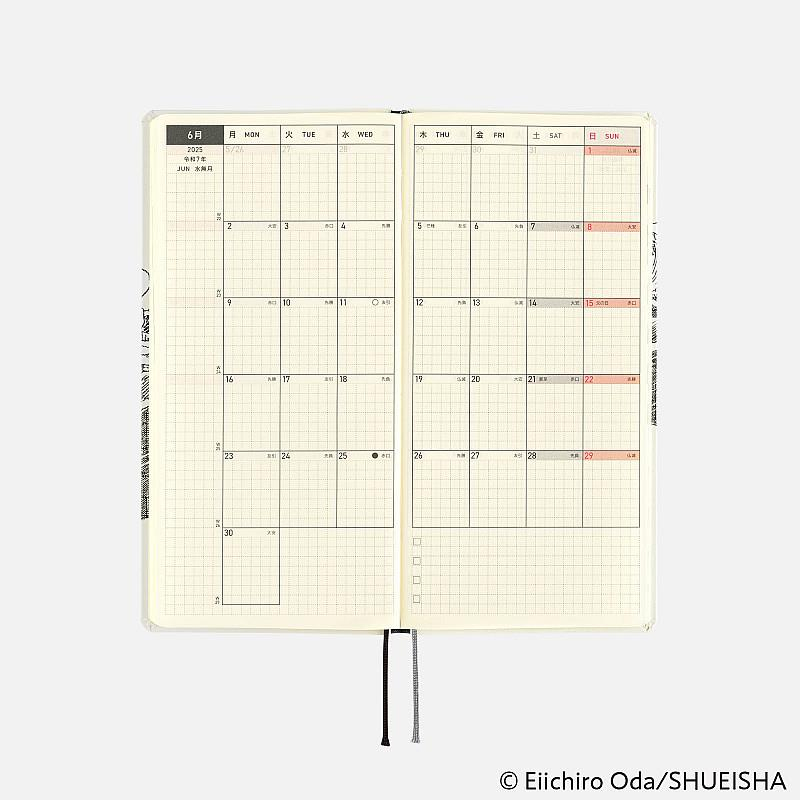 Hobonichi Weeks 2025 Book - ONE PIECE magazine: DON! (English / Wallet Size)
