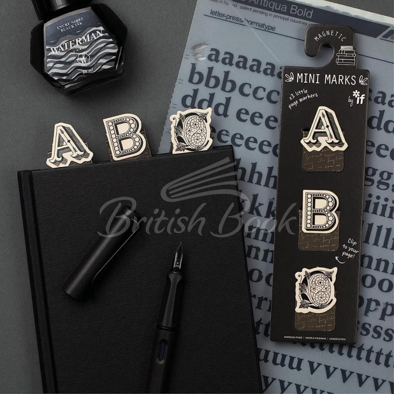 İf Mini Marks Manyetik Mini Kitap Ayracı 3'lü Alfabe 