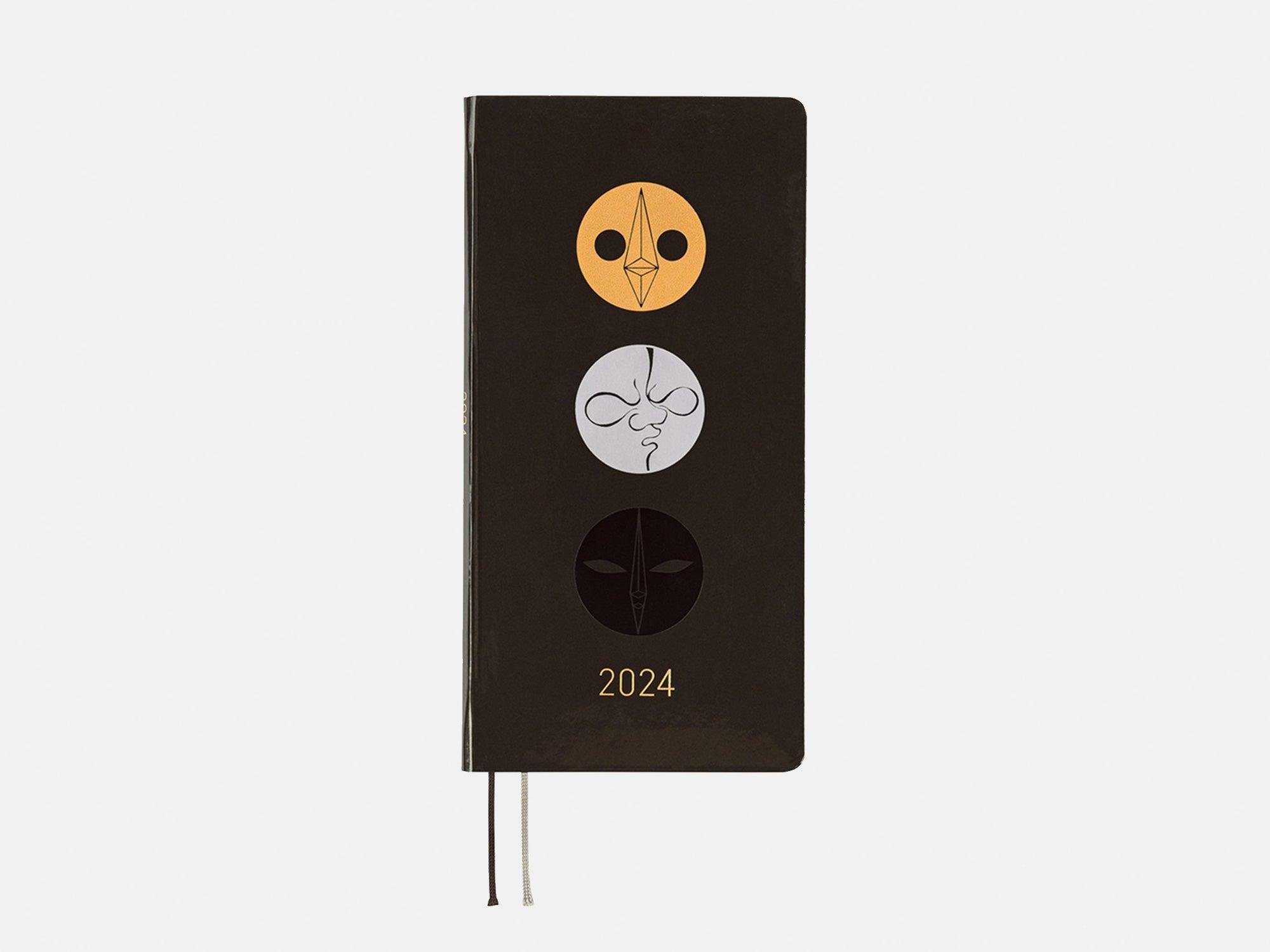 Hobonichi Weeks Japanese Version 2024 Jan. Start Taro Okamato Three Faces