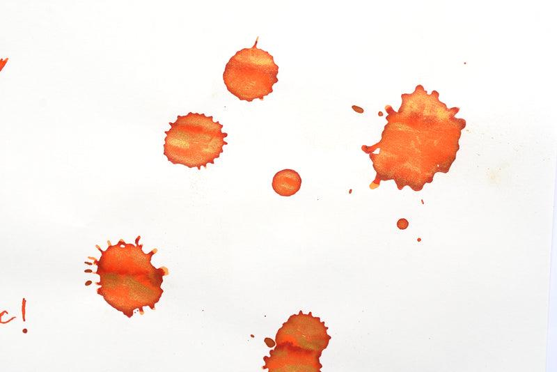 Diamine Ink Shimmering Mürekkep Inferno Orange